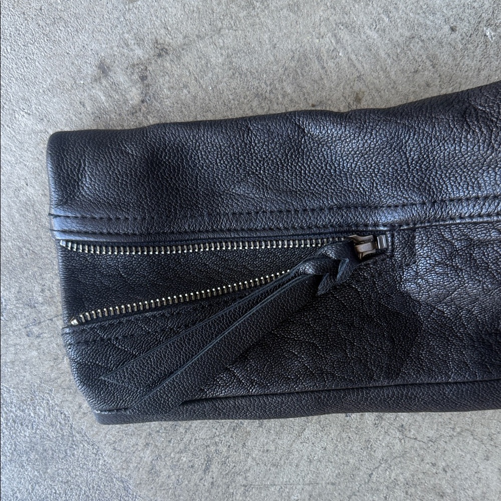 Cleobella Black Leather Moto Jacket - Picture 3 of 6